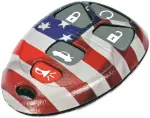 13636US - Accessories: Keyless Remote Case American Flag for Dorman Image