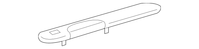 25173007949D52 - Body: Armrest for Mercedes-Benz Image