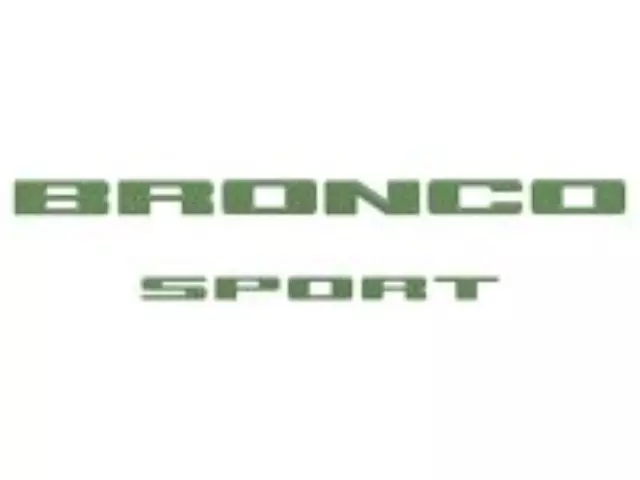 VN1PZ9942528BG - Exterior: Lift-Gate Lettering - Eruption Green for Ford: Bronco Sport Image