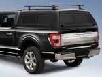 VML3Z99501A42PC - Exterior: Agate Black Cabhigh Sport Bed Cap with Roof for Ford: F-150 Image
