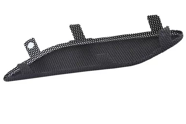 Jet Black Passenger Side Windshield Garnish Molding Speaker Grille - GM (23200681)