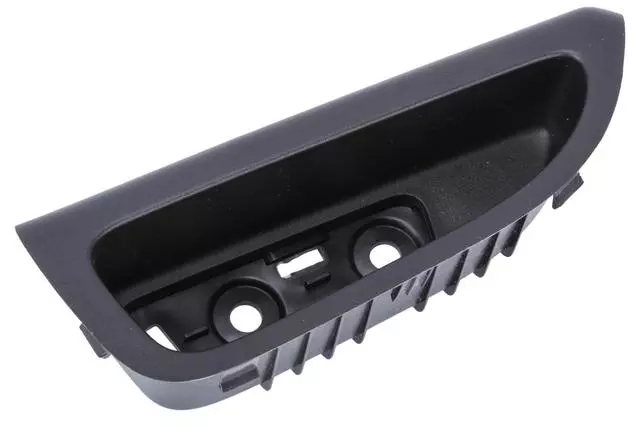 Jet Black Rear Passenger Side Door Armrest Pull Cup - GM (23137768)