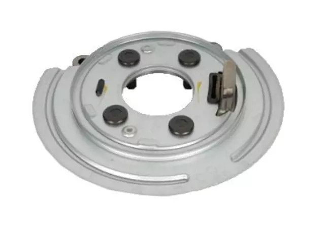 15836519 - : Rear Parking Brake Anchor Backing Plate Kit with Plate, Shield, and Bolts for Chevrolet: Express 2500, Express 3500, Silverado 2500 HD, Silverado 2500 HD Classic, Silverado 3500 HD, Suburban 1500, Suburban 2500 | GMC: Savana 2500, Savana 3500, Sierra 2500 HD, Sierra 2500 HD Classic, Sierra 3500 HD, Yukon XL 1500, Yukon XL 2500 Image