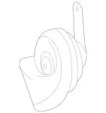 5424104 - : Horn for Mercedes-Benz Image