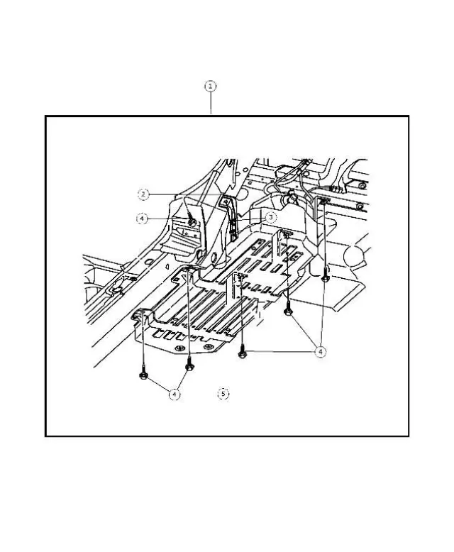 6508173AA - Fuel System: Fuel Tank Screw for Jeep: Grand Cherokee Image