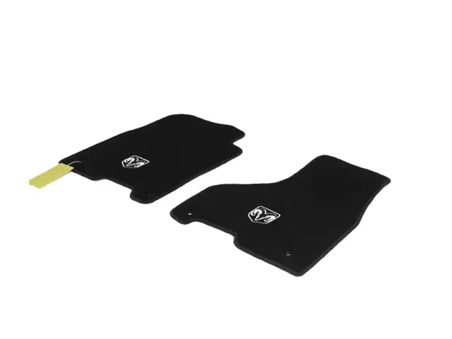 82213395AB - : Floor Mats, Front, Premium -- Crew/Mega (Black - DX9) for Mopar Image