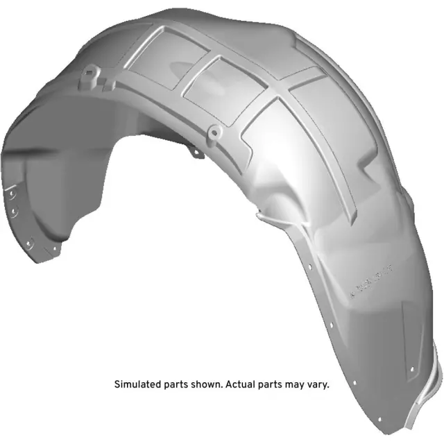 84391921 - : Rear Driver Side Wheelhouse Liner for Cadillac: XTS Image