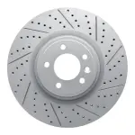 83011032R - : DFC Geoperformance Rotor - Drilled and Slotted for DYNAMIC FRICTION Image