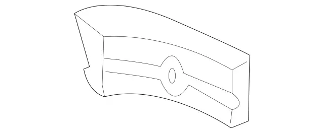 2038850837 - Attachment Parts: Impact Absorber for Mercedes-Benz: C230, C280, C32 AMG, C350, C55 AMG Image image