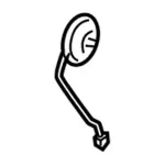 8A8Z7426460A - Body: Lock Rod for Ford: Flex Image