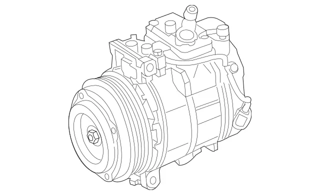 12307111 - : Exchange Compressor for Mercedes-Benz Image