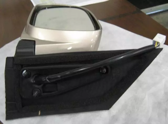 Mirror Assembly - Gray - Left - DRIVERS SIDE - Toyota (87940-AE901)