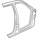 1L2Z78211A10AA - Body: Uniside Assembly for Ford: Explorer | Mercury: Mountaineer Image