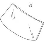 5L8Z7803100AA - : Windshield for Ford: Escape | Mercury: Mariner Image