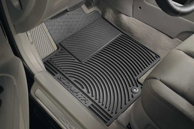 3QF13AC100 - : Floor Mats, All Weather, Front Set for Hyundai: Sonata Image