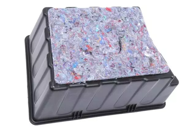 Jet Black Rear Compartment Side Trim Panel Tray - GM (22759883)