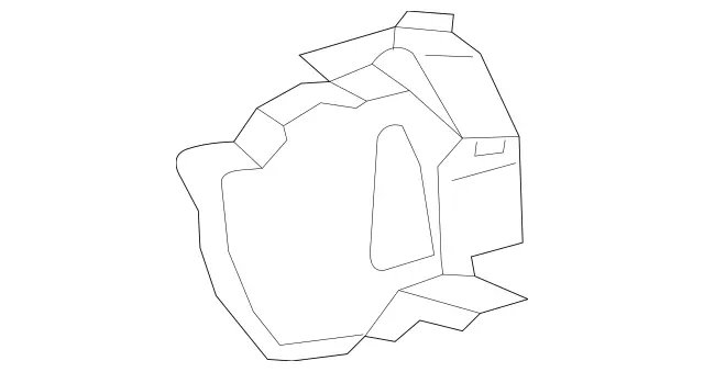 205680202264 - : Shielding for Mercedes-Benz Image