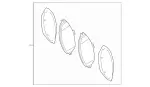 4208805 - : Brake Pads for Mercedes-Benz Image