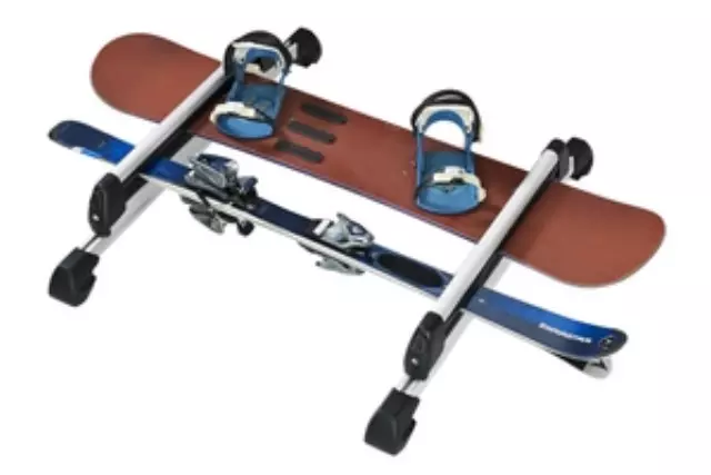NPN071005 - Hauling: Base Carrier Bars And Snowboard/Ski for Volkswagen: CC Image