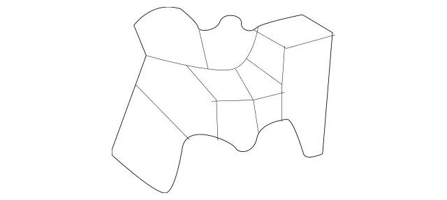 2236982601 - Interior Trim/Exterior Detachable Parts: Retaining Rail for Mercedes-Benz: 350SD, Maybach S580, Maybach S680, S500, S580, S580e, S63 AMG E Performance Image image