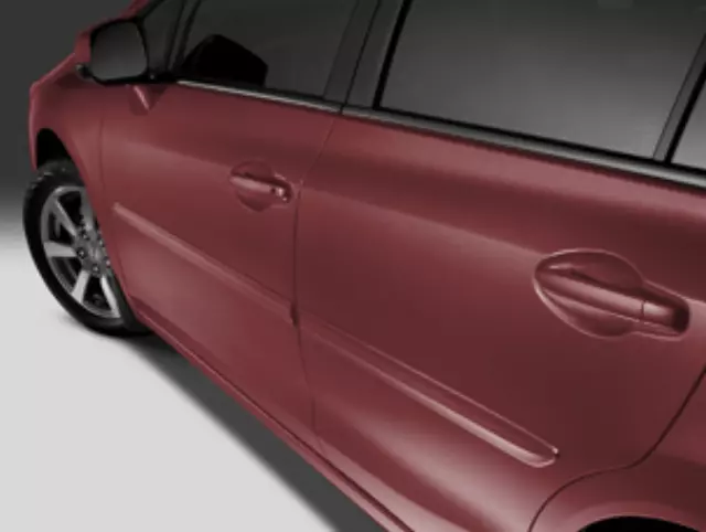 8P05TR01F0 - Body: Body Side Molding - Sedan - Crimson Pearl for Honda: Civic Image