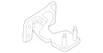 2127400337 - Body: Hinge for Mercedes-Benz Image