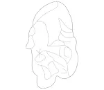 16376000617C45 - : Handle, Inside for Mercedes-Benz Image