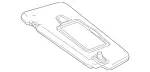 23181025008R42 - : Sun-Visor for Mercedes-Benz Image