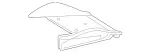2059107716 - Driver Seat: Padding, Frt. Seat Cush for Mercedes-Benz: C350e, C400, C450 AMG, C63 AMG, GLC300, GLC43 AMG, GLC63 AMG, GLC63 AMG S Image