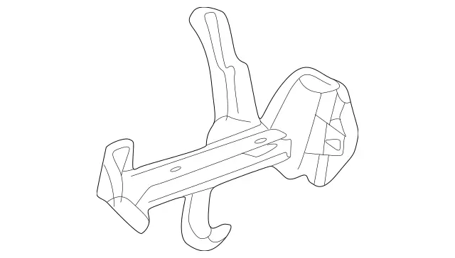 2026202486 - Front Panel: Carrier for Mercedes-Benz: C220, C230, C280, C43 AMG Image