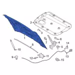 N2DZ16612A - : Hood for Ford: Bronco Image