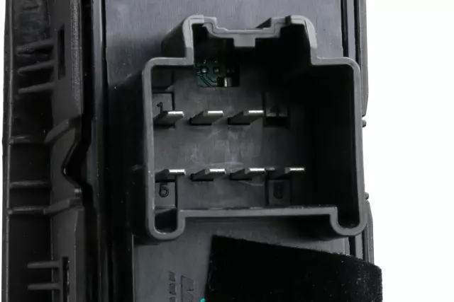 Jet Black Rear Passenger Side Door Armrest Switch Mount Plate - GM (23181530)