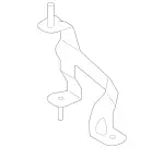 2213200635 - Springs, Suspension and Hydraulics: Plate for Mercedes-Benz Image