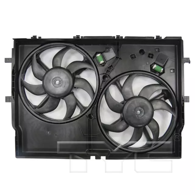 623710 - Cooling Systems: TYC Dual Radiator and Condenser Fan Assembly for TYC Image