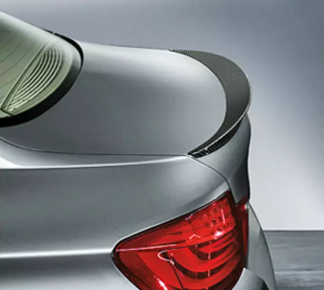 51622163505 - : M Performance Carbon Fiber Rear Deck Spoiler for BMW: 528i, 528i xDrive, 535i, 535i xDrive, 550i Image