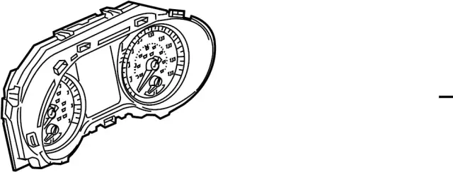 248104HK0B - : Instrument Cluster for INFINITI: Q50 Image