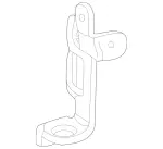 1705000431 - Cooling System: Inter-cooler Bracket for Mercedes-Benz Image