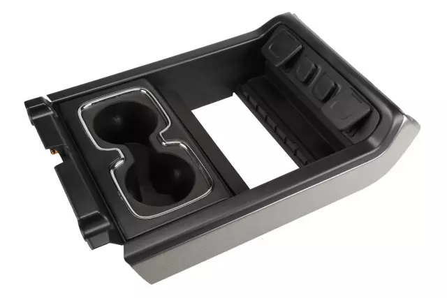 Reverse Tartan Front Floor Console Trim Plate - GM (84092079)