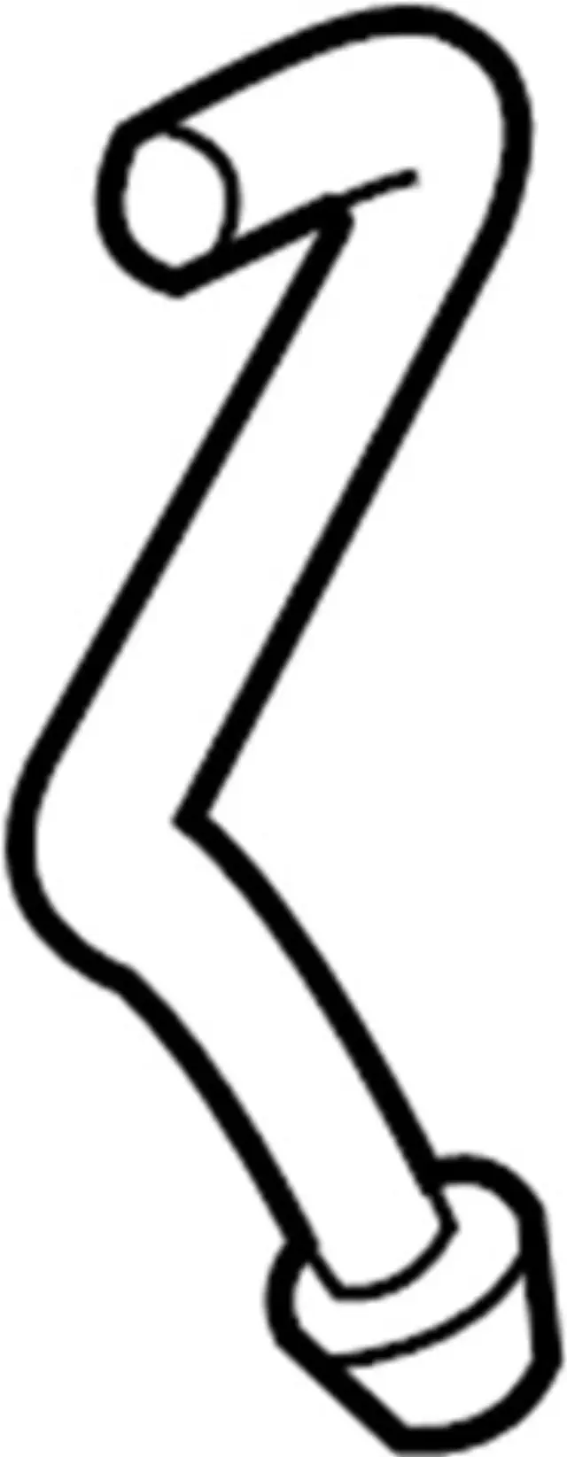 925903KA0B - HVAC: AC &amp; Heater Assembly Drain Hose for INFINITI: JX35, QX60 Image