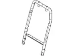 4L2Z7861018AA - Body: Seat Back Frame for FORD Image