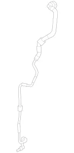 1675017603 - Radiator: Bleed Line for Mercedes-Benz Image