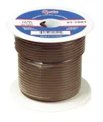 877001 - : (GPT) General Purpose Thermo Plastic Wire, Length 100' Brown for Grote Lighting Image