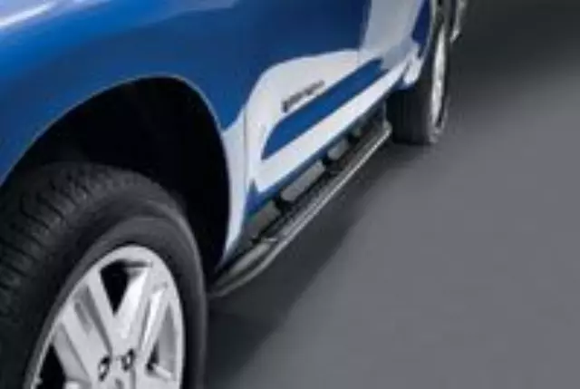 OEM NEW Right & Left Side Step Running Board Black Double Cab Long BedFits 2011-2020 Toyota Tacoma - Toyota (PT76735113)