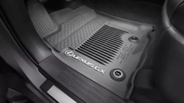PT9086017002 - Interior: All Weather Floor Liners - Black for Lexus: GX460 Image
