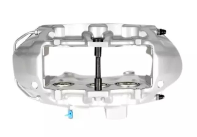 25912477 - : Silver Front Driver Side Disc Brake Caliper Assembly with Cadillac V Logo for GM Image