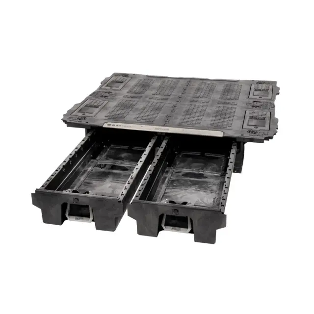 19540043 - Exterior: Short Bed Truck Bed Storage System for GMC: Sierra EV Image