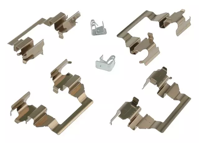 19261186 - : Front Disc Brake Caliper Hardware Kit with Clips for GM Image