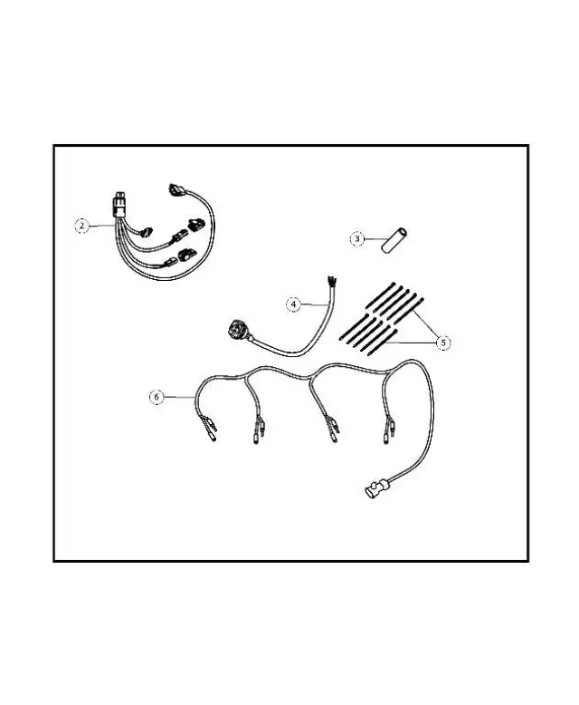 Off Road Wiring Kit - Mopar (82210822AD)