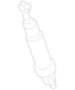 1718600947 - Windshield Washer, Emergency Equipmt: Telescopic Nozzle for Mercedes-Benz Image