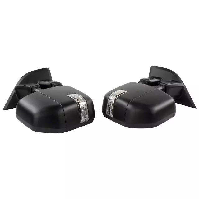 F150 Tow Mirrors - Power Mirror, Manual Telescoping, Manual Fold, with BLIS, with 360 Camera - Ford (ML3Z-17696-CA)